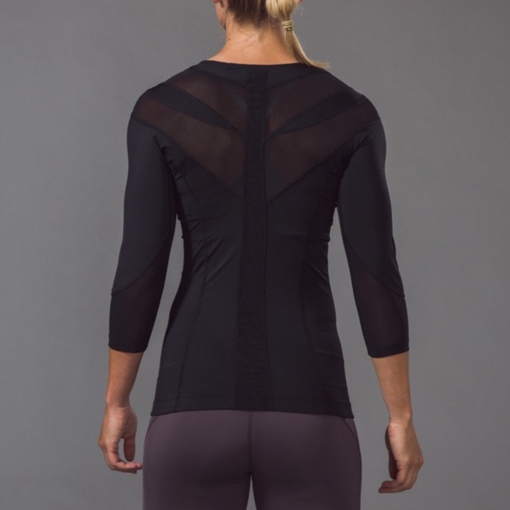 Intelliskin 3/4 Zip Compression Posture Top